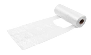 Taška 3kg (HDPE) rolo 22+11x40cm 250ks extra silná